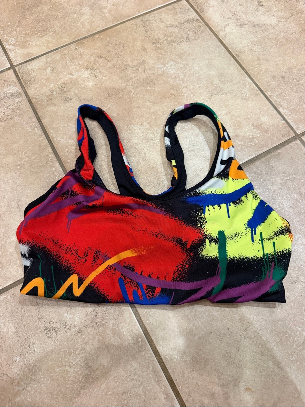 Zumba Fitness Pride Reversible Scoop Bra